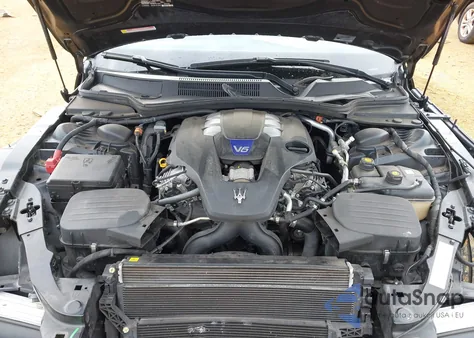 2022 Maserati Ghibli Modena Q4 from USA, damaged, VIN ZAM57YTM3N1383976